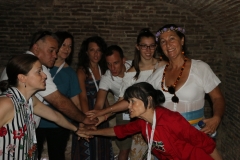 PREPARATION FOR THE PERFORMANCE, IN VINO VERITAS FESTIVAL