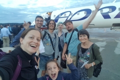 RETURNING HOME OF THE SLOVENIAN PARTNER VIA MADRID