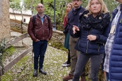 THE GUIDE TOLD US TOUCHING STORIES OF POVERTY, SHORTAGE AND DISEASE OF FRANCIS OF ASISSI